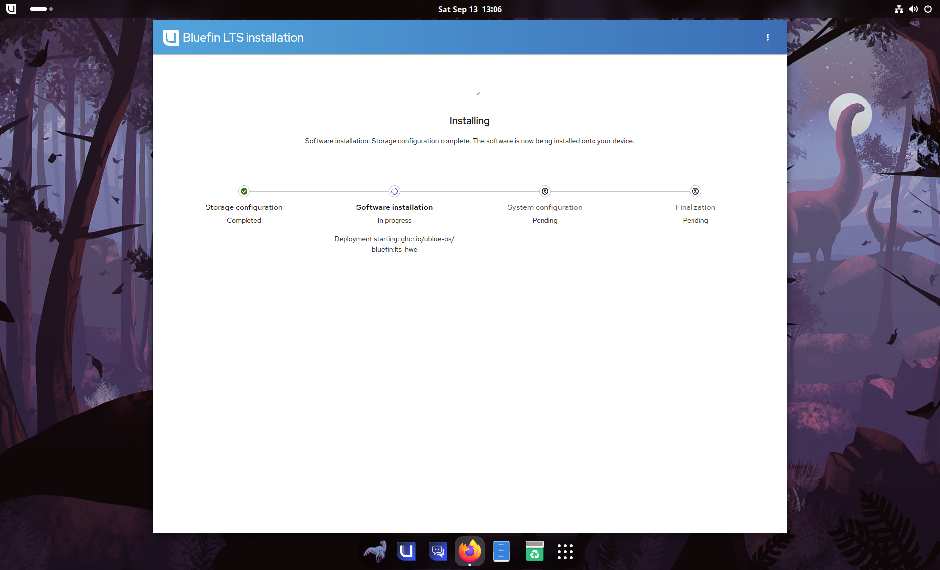 live session installation
