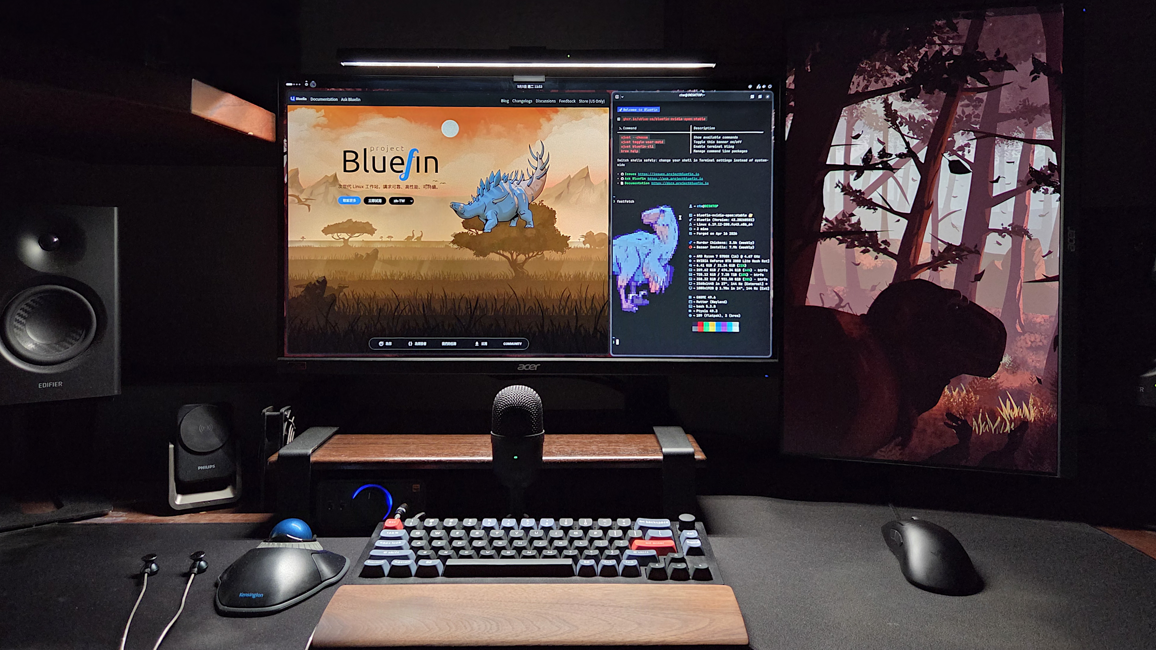 Bluefin desktop